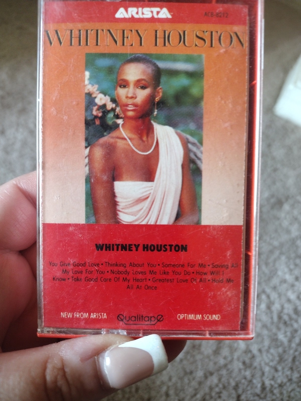 Whitney Houston Cassette